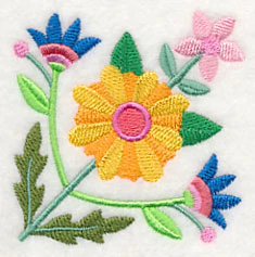 Glorious Garden Blooms Corner - Image 3