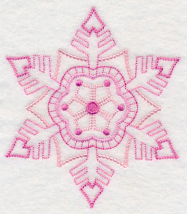 Glorious Snowflake Fancy (Candlewicking) - Image 3