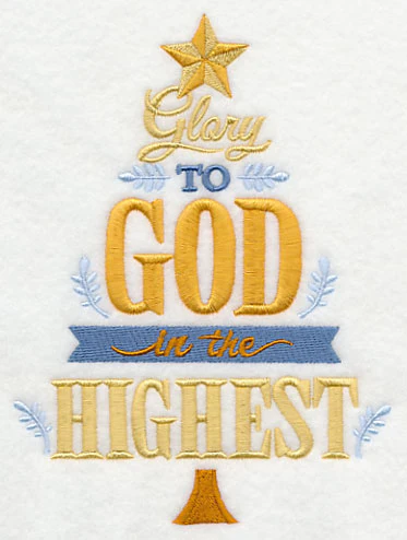 Glory to God Christmas Tree - Image 3