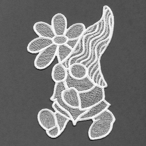 Gnome Place Like Home - Daisy Gnome (Lace) - Image 3