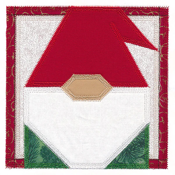 Gnome Quilt Block (In-the-Hoop) - Image 5