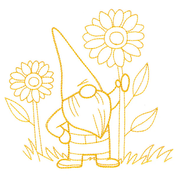 Gnome Through the Seasons - August - Image 3