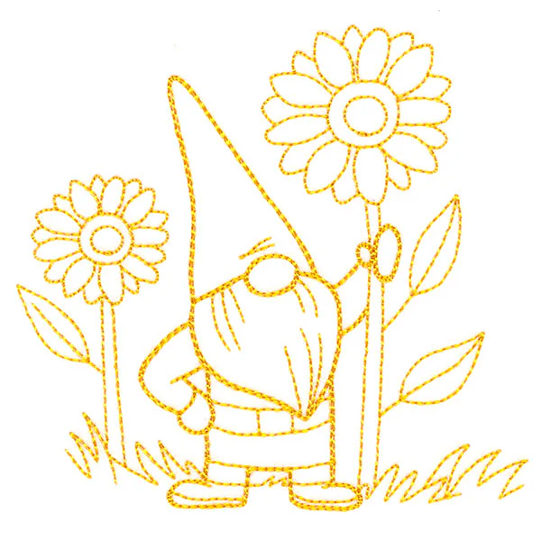 Gnome Through the Seasons - August - Image 4