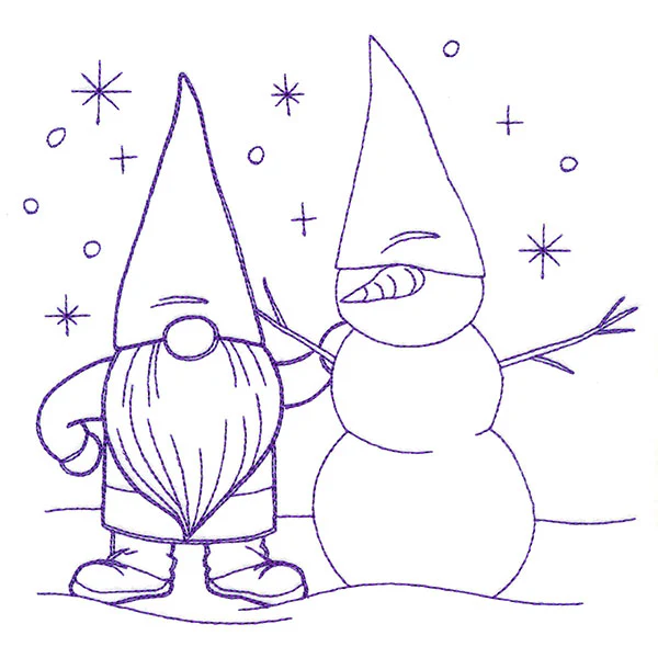 Gnome Through the Seasons - January - Image 11