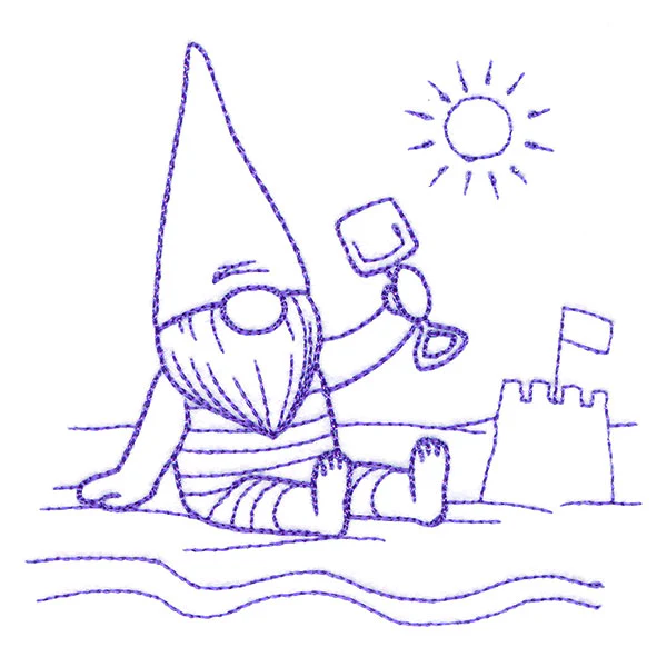 Gnome Through the Seasons - July - Image 5