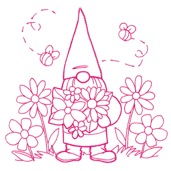 Gnome Through the Seasons - May - Image 2