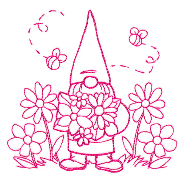 Gnome Through the Seasons - May - Image 4
