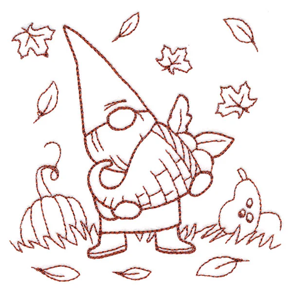 Gnome Through the Seasons - November - Image 5