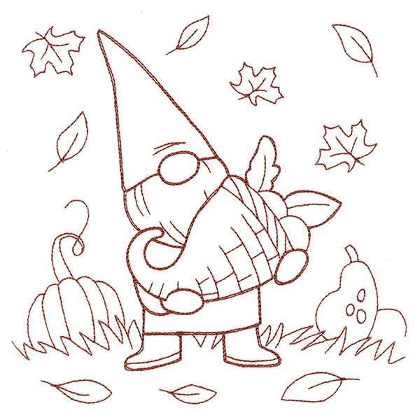 Gnome Through the Seasons - November - Image 6