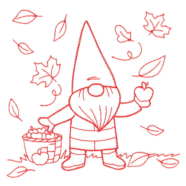 Gnome Through the Seasons - September - Image 5