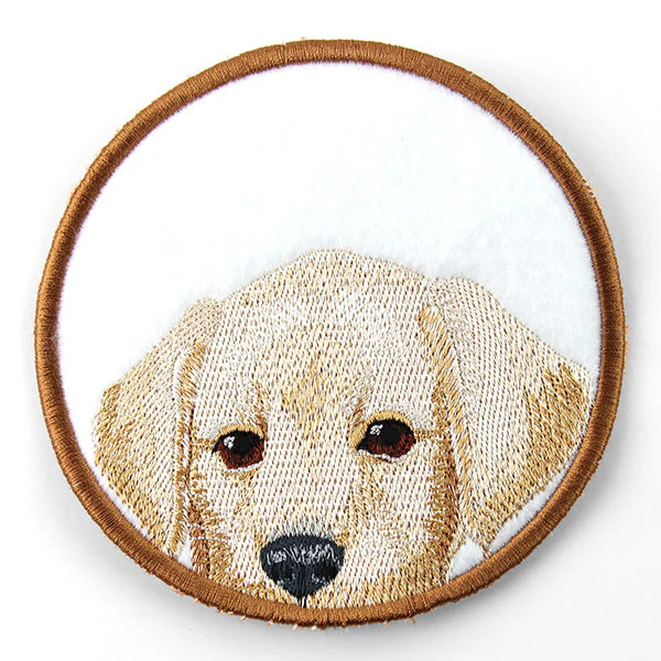 Go Fetch Golden Retriever Coaster (In-the-Hoop) - Image 5