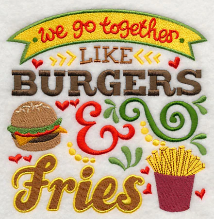 Go Together - Burger & Fries - Image 3