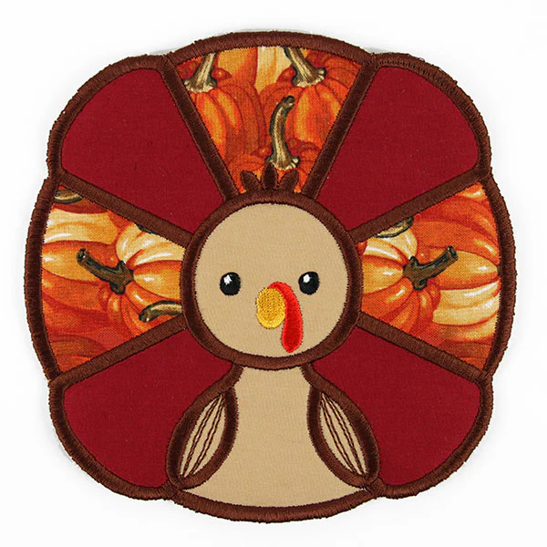 Gobbles of Goodness Turkey Trivet (In-the-Hoop) - Image 3