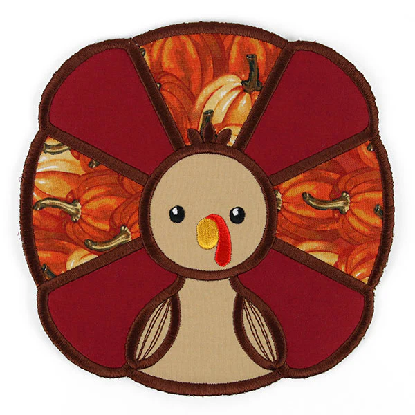Gobbles of Goodness Turkey Trivet (In-the-Hoop) - Image 8