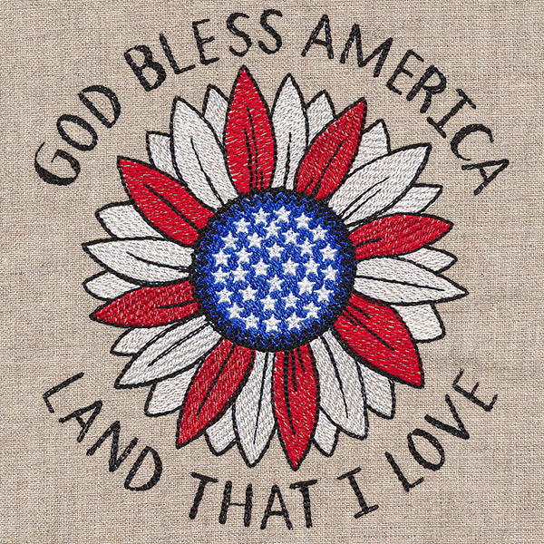 God Bless America Sunflower - Image 5
