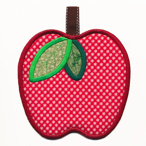 Golden Autumn Apple Trivet (In-the-Hoop) - Image 2