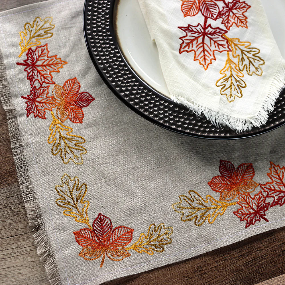 Golden Autumn Leaves Design Pack - Image 2