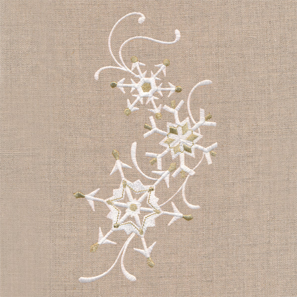 Golden Glamour Snowflakes - Image 3