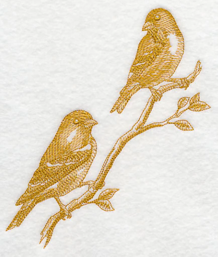 Goldfinches (Toile) - Image 2