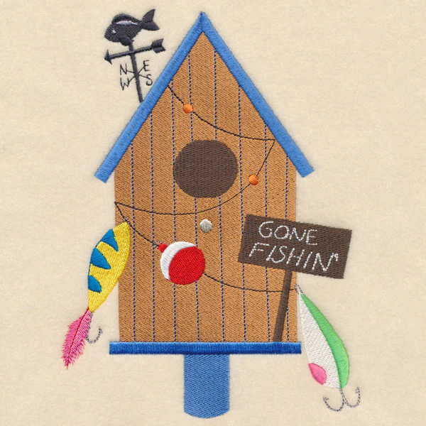 Gone Fishin' Birdhouse - Image 4