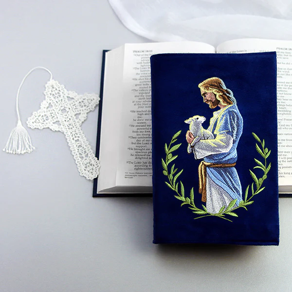 Good Shepherd Jesus with Lamb - Image 9