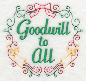 Goodwill to All Wreath - Image 5