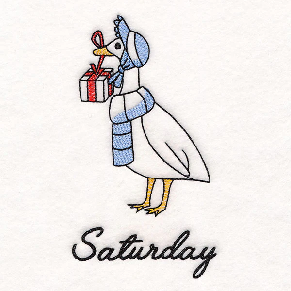 Goose Bringing Gifts on Saturday - Image 3