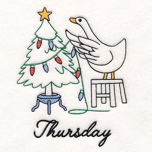 Goose Christmas Decorating on Thursday - Image 5