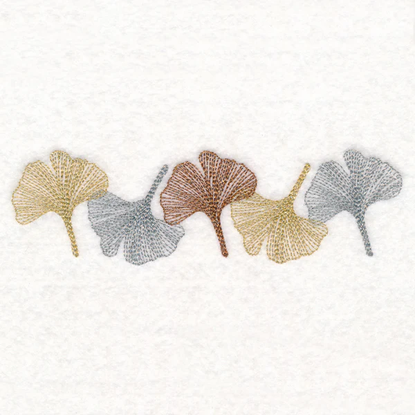 Graceful Gingko Border - Image 4