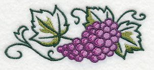 Graceful Grape Bunch Border - Image 5
