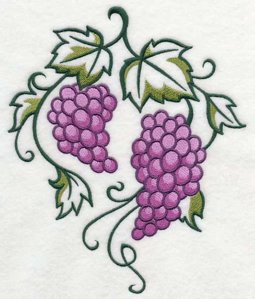 Graceful Grape Bunches - Image 4