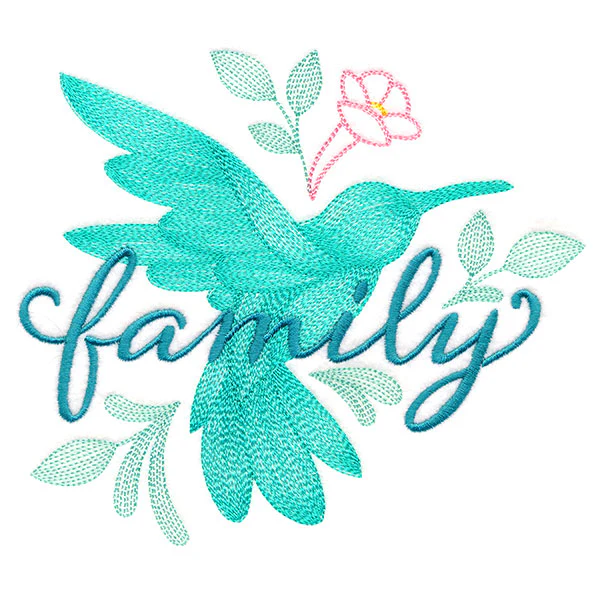 Graceful Hummingbird - Family - Image 2
