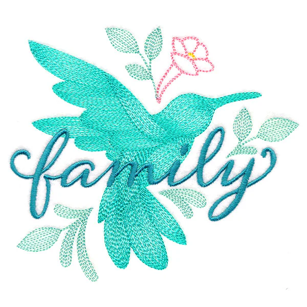Graceful Hummingbird - Family - Image 3