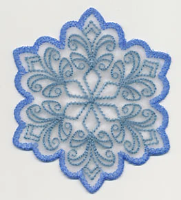Graceful Snowflake 4 (In-the-Hoop) - Image 3