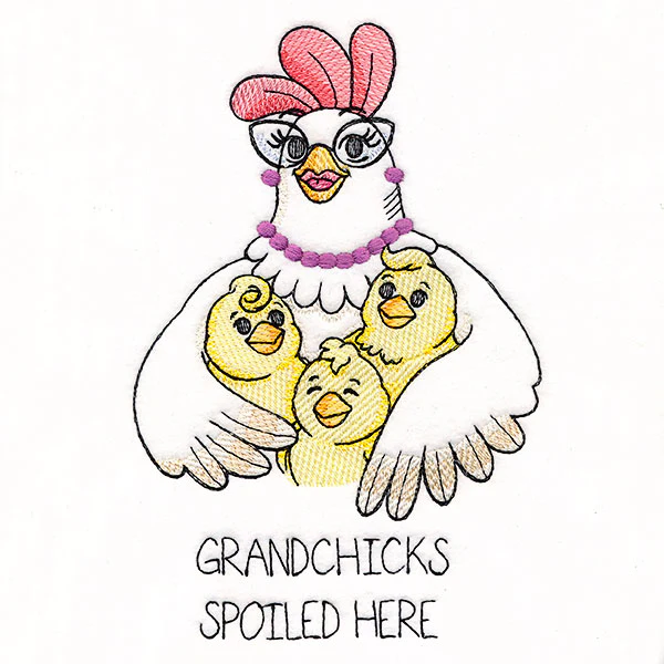 Grandchicks Spoiled Here Chicken - Image 3