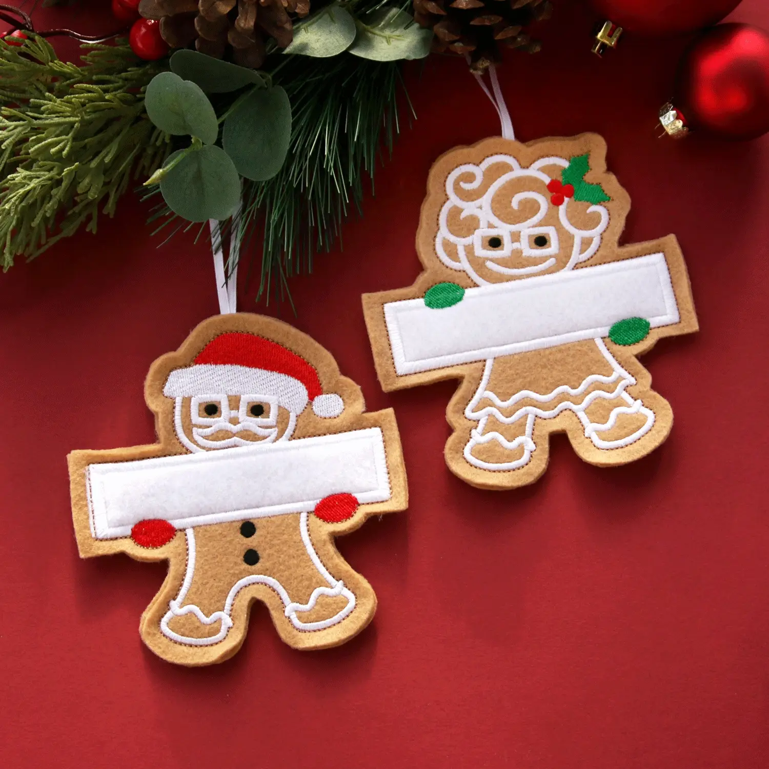 Grandfather Gingerbread Ornament (In-the-Hoop) - Image 3