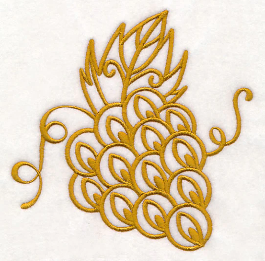 Grapes (Goldwork) - Image 2