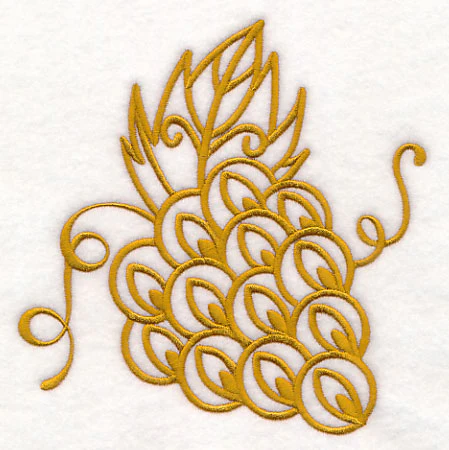 Grapes (Goldwork) - Image 3