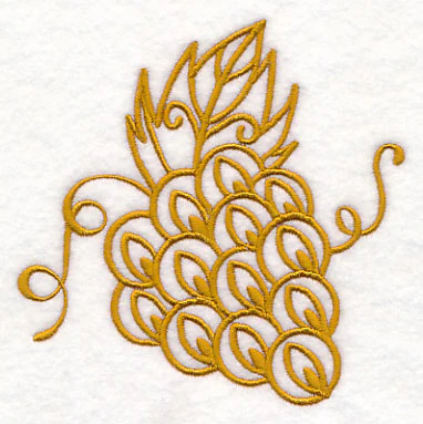 Grapes (Goldwork) - Image 4