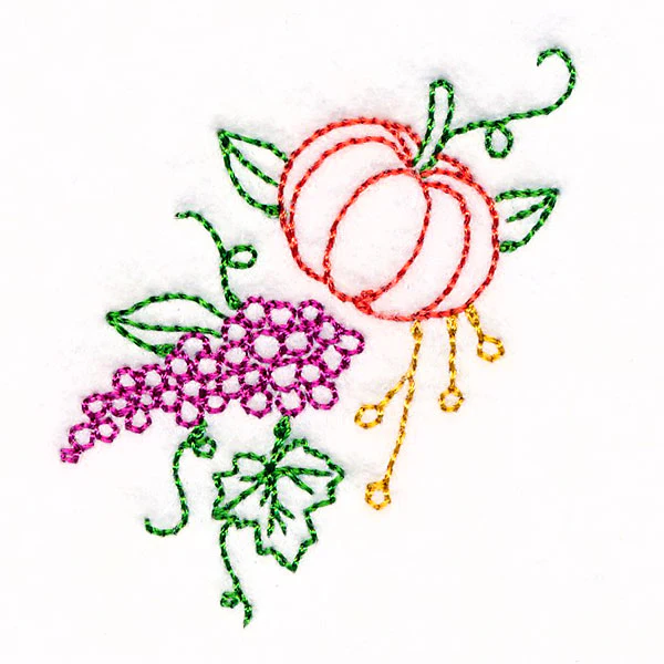 Grapes & Pumpkins Accent - Image 2