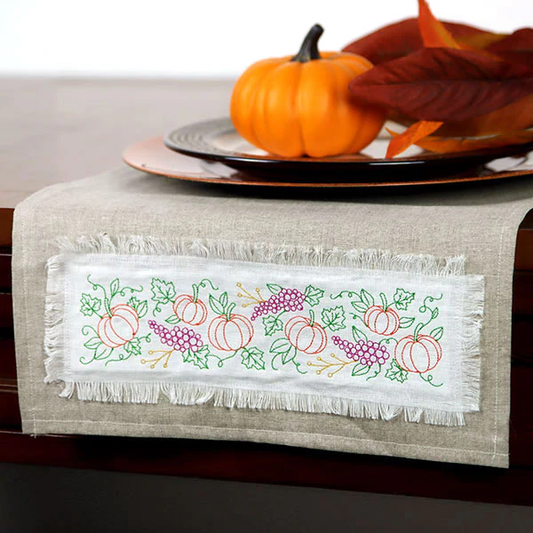 Grapes & Pumpkins Border - Image 4