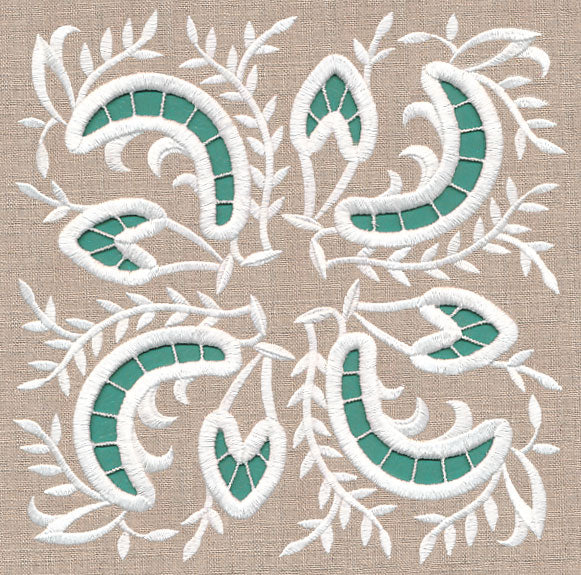 Greenery Square (Cutwork) - Image 5