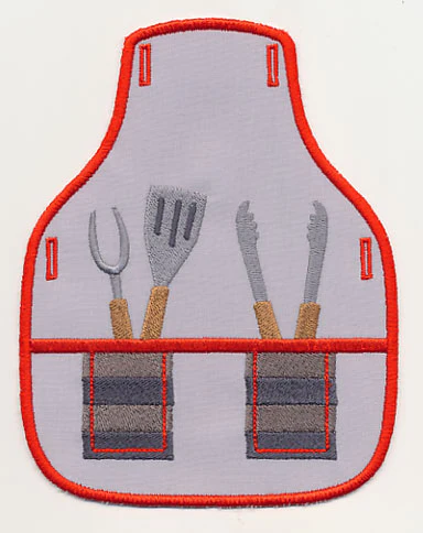 Grill Tools Bottle Apron (In-the-Hoop)