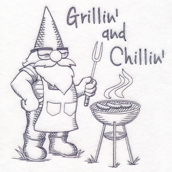 Grillin' and Chillin' Gnome - Image 5