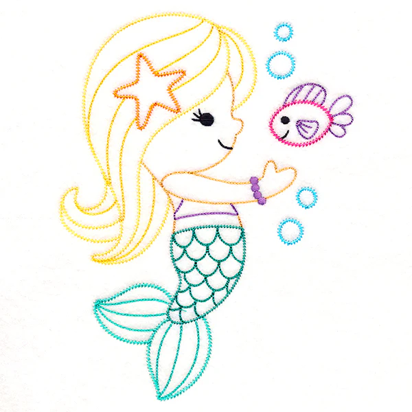 Guppy Love Mermaid (Vintage)