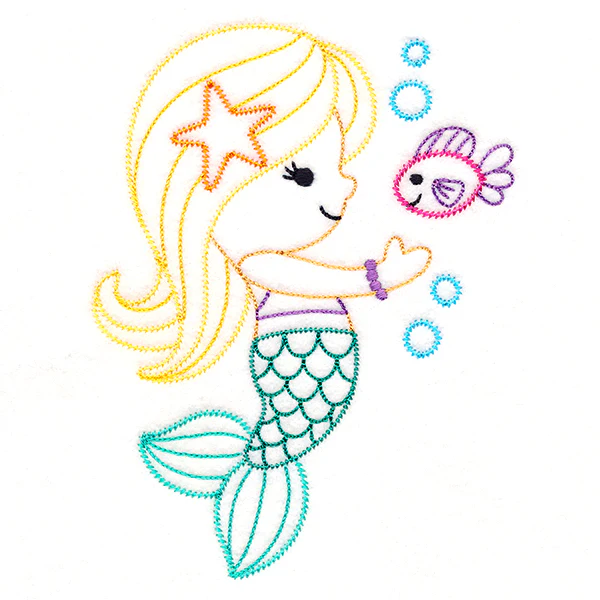Guppy Love Mermaid (Vintage) - Image 2