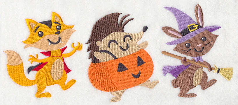 Halloween Animals Trio