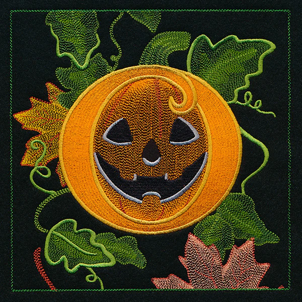 Halloween Boo Square - Jack o' Lantern - Image 18