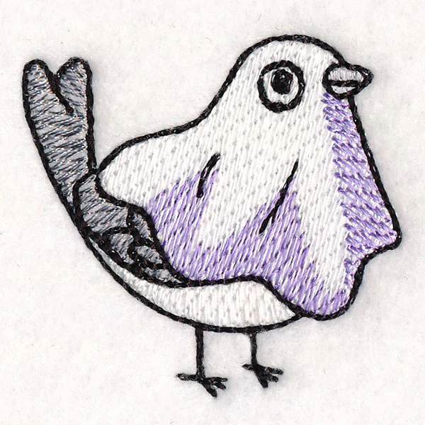 Halloween Chickadee - Ghost - Image 4