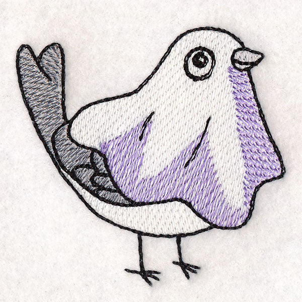 Halloween Chickadee - Ghost - Image 7